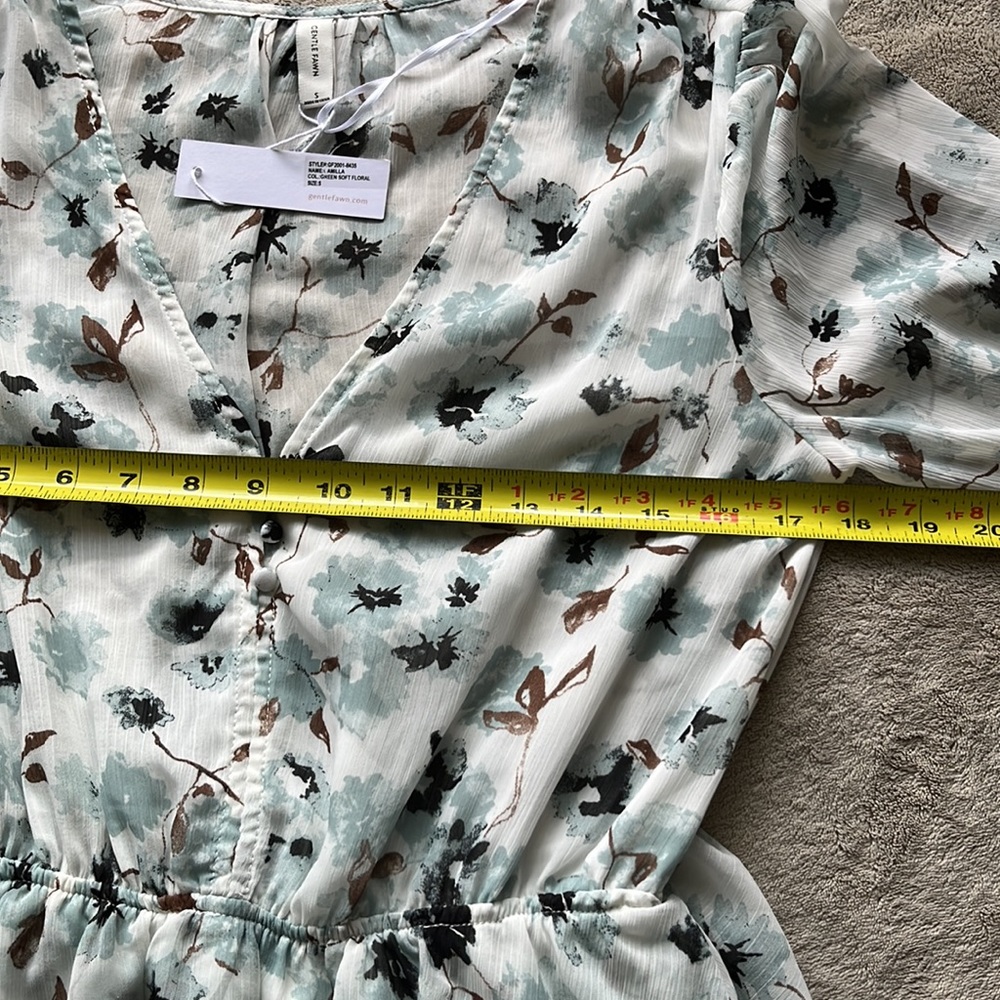✨REPOSH✨ Gentle Fawn Floral Tiered Mini Dress - Picture 9 of 14